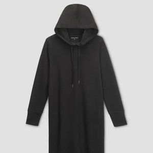 Universal Standard hoodie dresses, 2 available 1 black, 1 cherry size XL(26-28)W